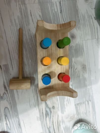 Развивающие игрушки для малышей пакетом