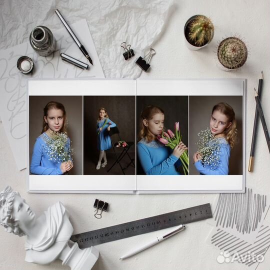 Фотокниги, виньетка, выпускные альбомы