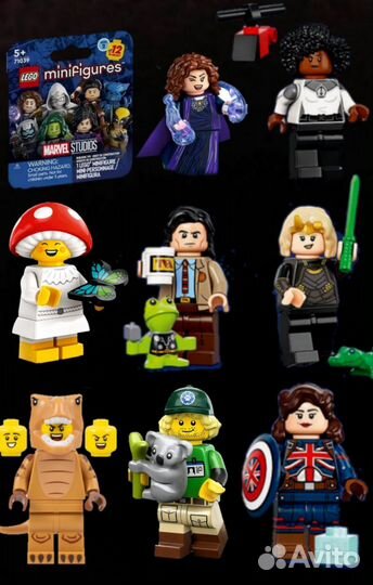 Коллекционные минифигурки lego и фигурки Sweet box