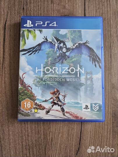 Horizon forbidden west ps4 диск