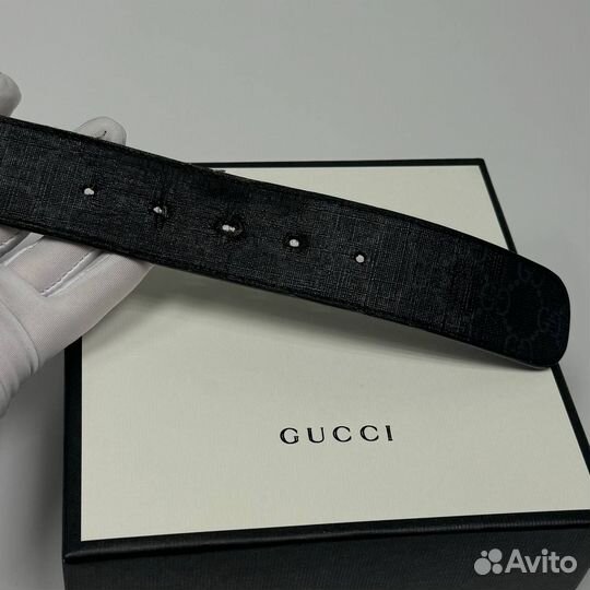 Ремень Gucci GG Supreme Monogram Belt