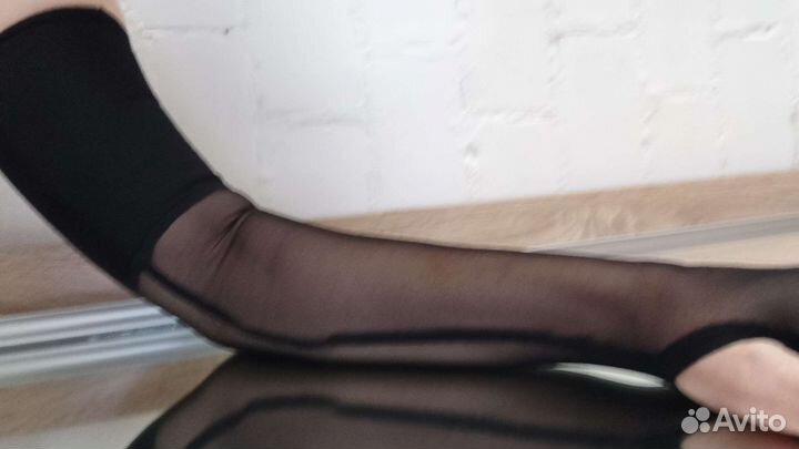 Перчатки - рукава из сетки без пальцев