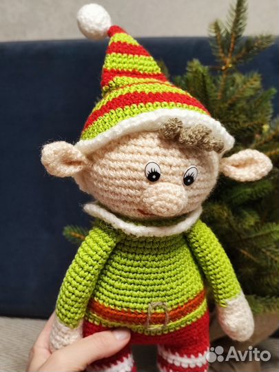 Вязаная игрушка, подарок, ручная работа