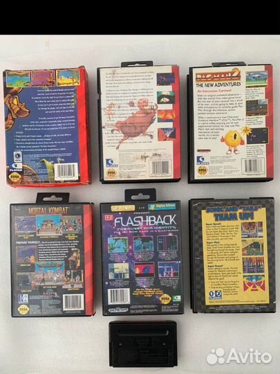 Лицензионные игры sega genesis