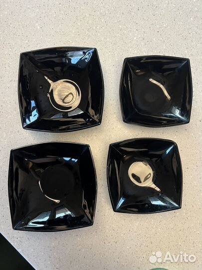 Салатники Luminarc Quadrato Black 4 шт