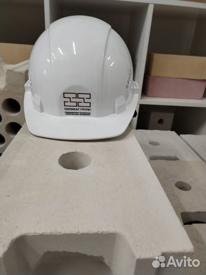 Кирпич силикатный одинарный лицевой Желтый