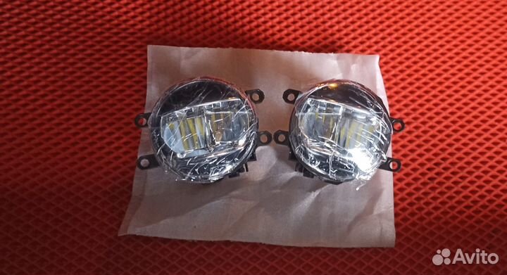 Противотуманные фары led, на Toyota Camry