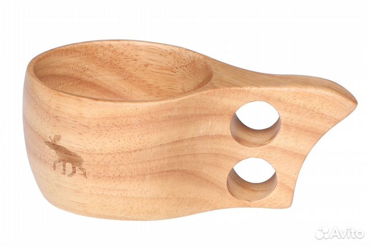 Финская кукса с гравировкой лось