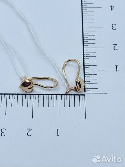 Серьги Золото