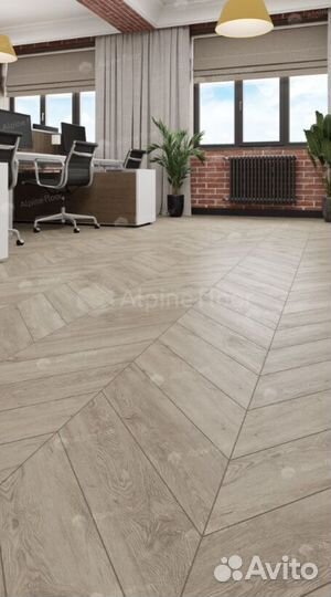 Spc ламинат Alpine floor LVT Карите Chevron