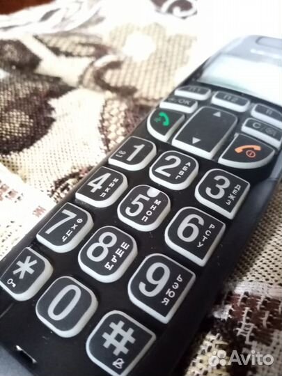 Телефон беспроводной Textet TX-D7505A