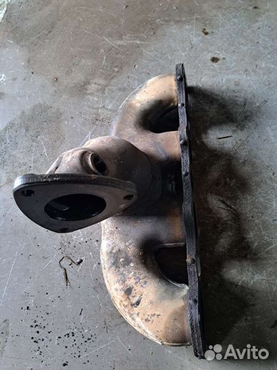 Выпускной коллектор на Porsche 955