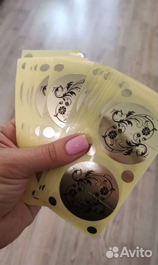 Стикини на грудь для солярия 25 штук