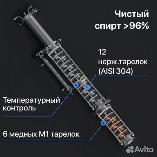Самогонный аппарат domspirt 2 (домспирт 2), 37 л
