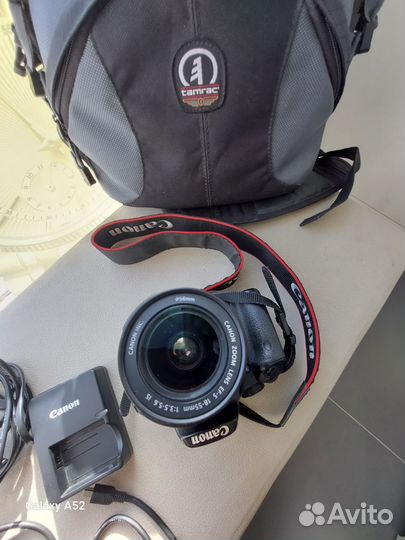 Зеркальный фотоаппарат canon 450d