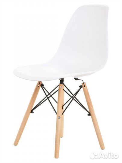 Стул в стиле eames DSW,белый