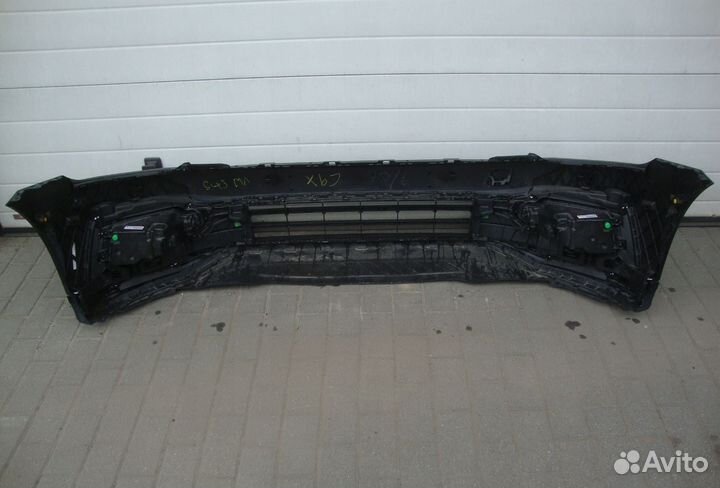 Передний бампер R-line VW passat B8 в комплекте