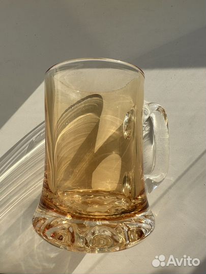 Красивые массивные пивные кружки советские