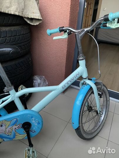 Детский велосипед btwin 16 дюймов (декатлон)