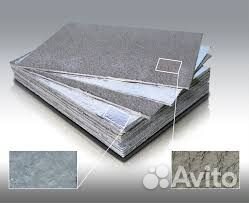 Базальтовый картон с фольгой