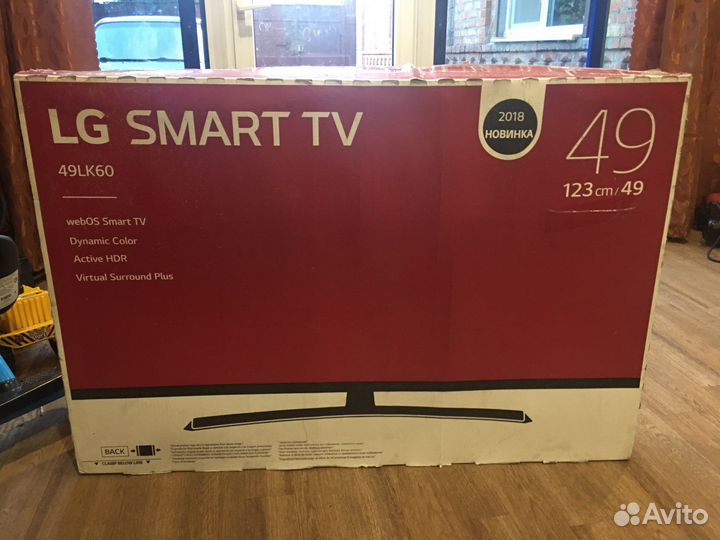 Телевизор lg 49