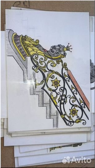 Перила ковка художественная