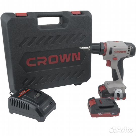 Аккумулят. дрель-шуруповерт Crown CT21081H-2 BMC