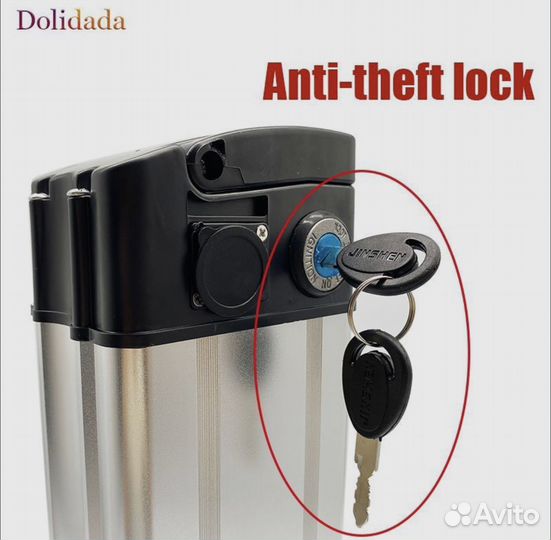 Аккумалятор для электровелосипеда 48V 30000мАч +зу