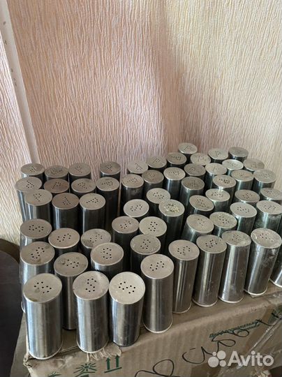 Продам солонки соль перец алюминиевые