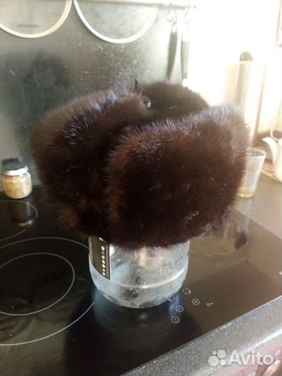 Шапка ушанка норка 56