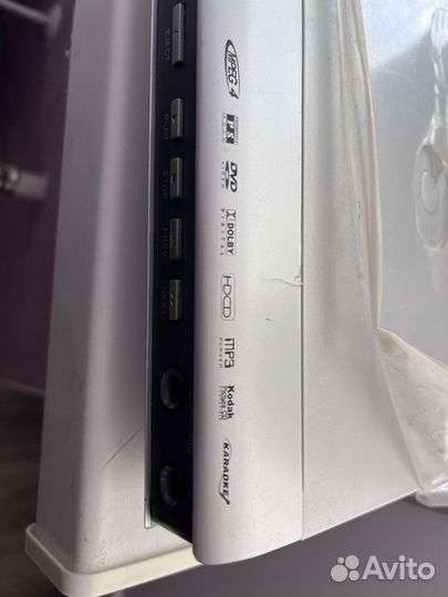 Двд плеер с караоке на 2 микрофона