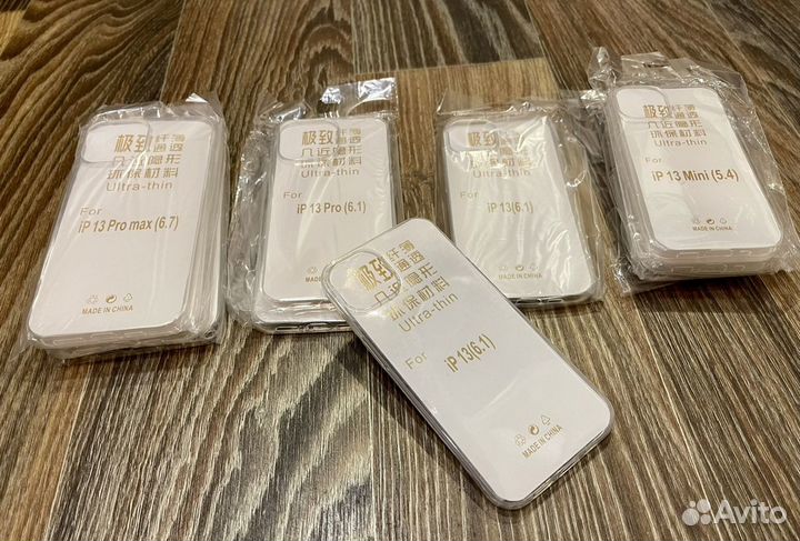 Чехол прозрачный iPhone 11, 13, 14, 15, 15 pro max
