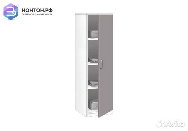 Пенал 20.02 белый / капучино