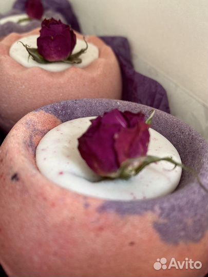 Бомбочки для ванны с пралине