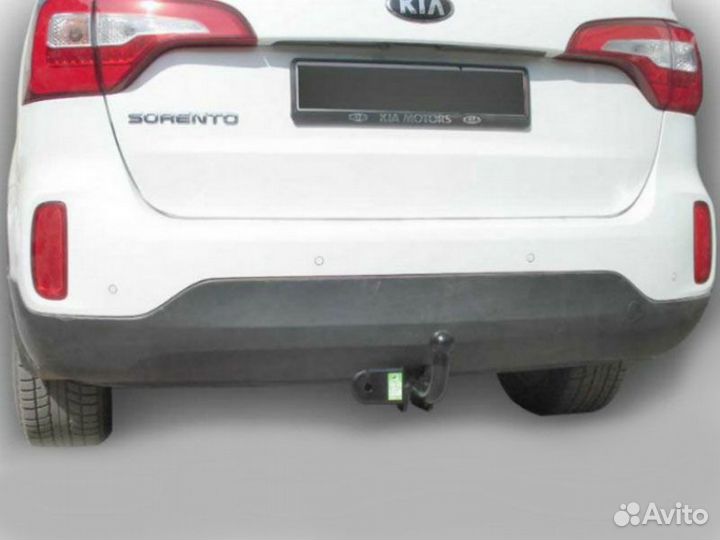 Фаркоп установка тсу Hyundai Santa Fe III Restylin