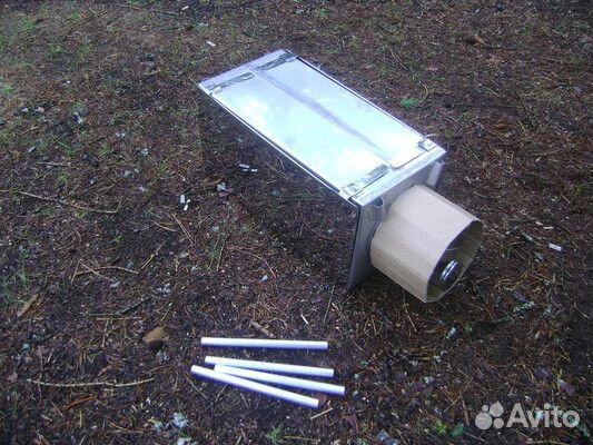 Печь для палатки Пошехонка Средняя с экранами