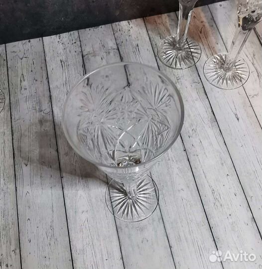 Рюмка/фужер/бокал хрустальный СССР. Торг