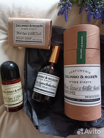 Zielinski rozen black pepper amber neroli 100 мл