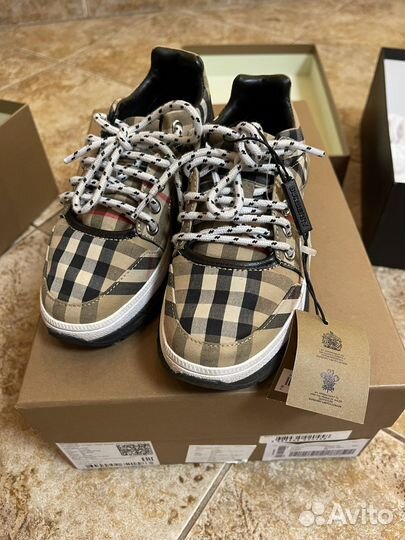 Кеды burberry детские