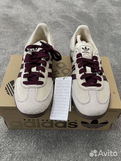 Кроссовки adidas samba og maroon