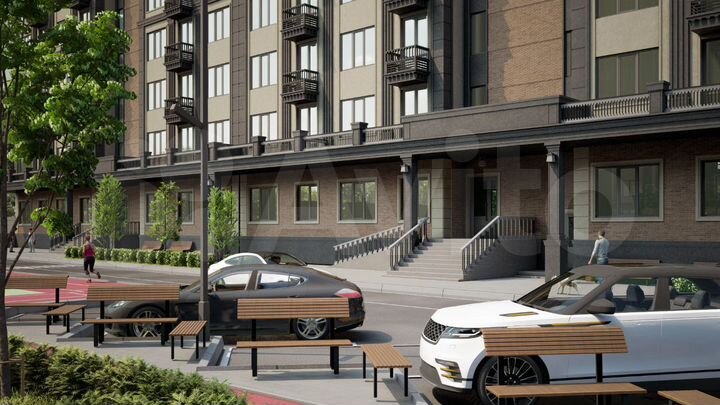 1-к. квартира, 48 м², 6/11 эт.