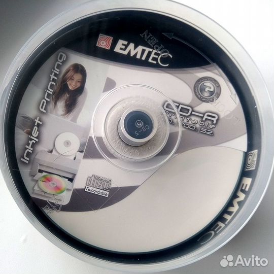 Диски CD-R Emtec Printable 700 Mb (50 штук)