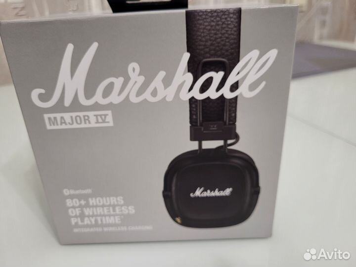 Беспроводные наушники Marshall Major IV Black