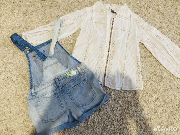 Фирменные вещи на девочку 122-128