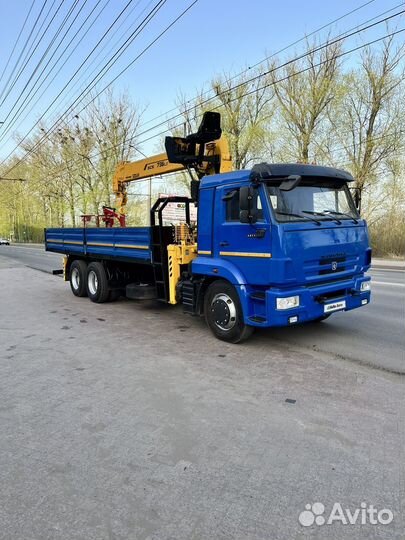 КАМАЗ 65117 с КМУ, 2015