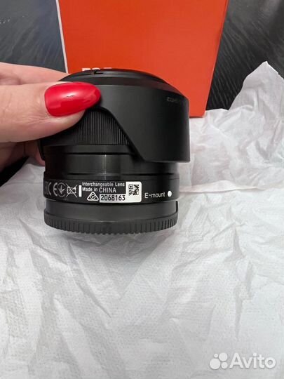 Объектив sony E35 f1.8