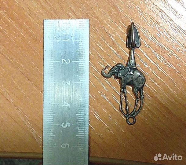 Серебряный кулон подвеска