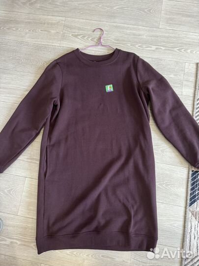 Платье-толстовка (теплое)