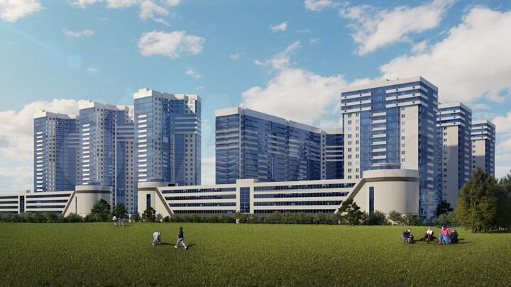 1-к. квартира, 28,3 м², 7/19 эт.