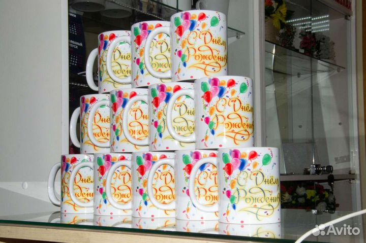 Печать на кружках (штучно и опт)